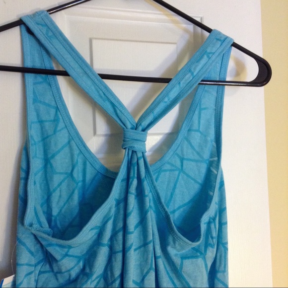 3/$30  NEW! Cute workout top, knotted racerback - Picture 5 of 5